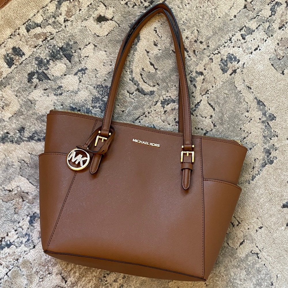 Michael Kors Marilyn Medium Saffiano Leather Tote Bag